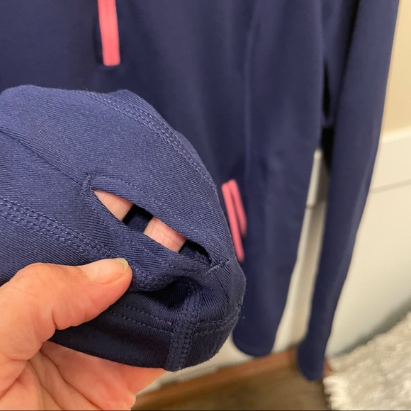 Baleaf Sports Blue Quarter Zip Performance Jacket/Shirt Size Large - Picture 3 of 9